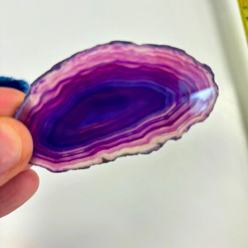 Natural Agate Slices - Pack of 6 - Image 4
