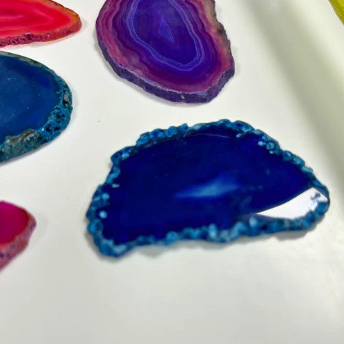 Natural Agate Slices - Pack of 6 - Image 5