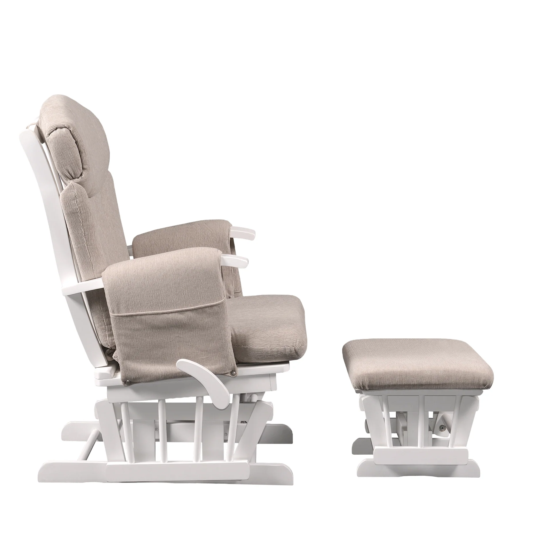 Chatsworth Nursing Chair and Footstool - Image 11