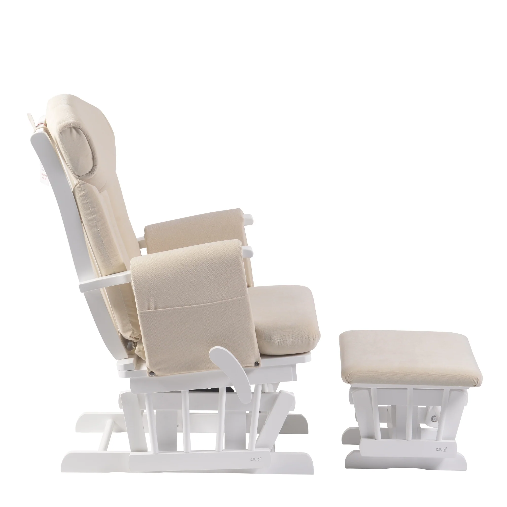 Chatsworth Nursing Chair and Footstool - Image 15