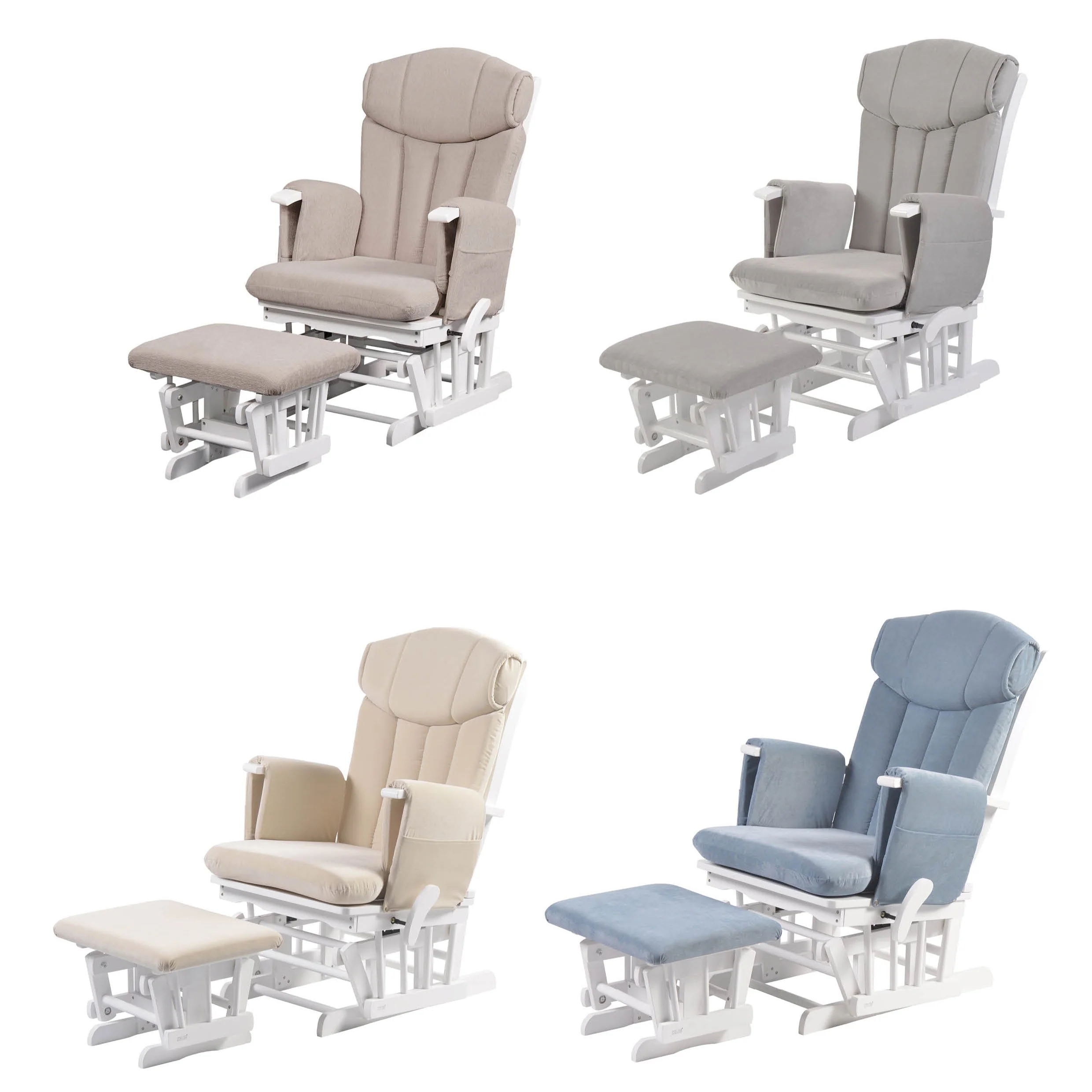 Chatsworth Nursing Chair and Footstool - Image 21