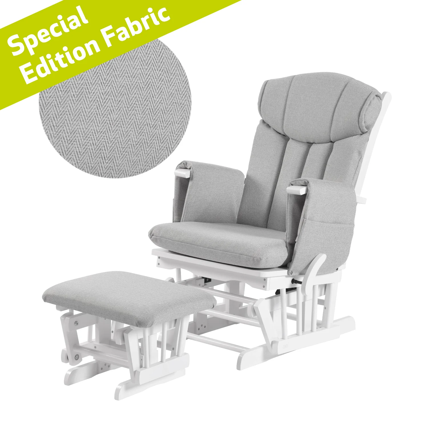 Chatsworth Nursing Chair and Footstool - Image 23