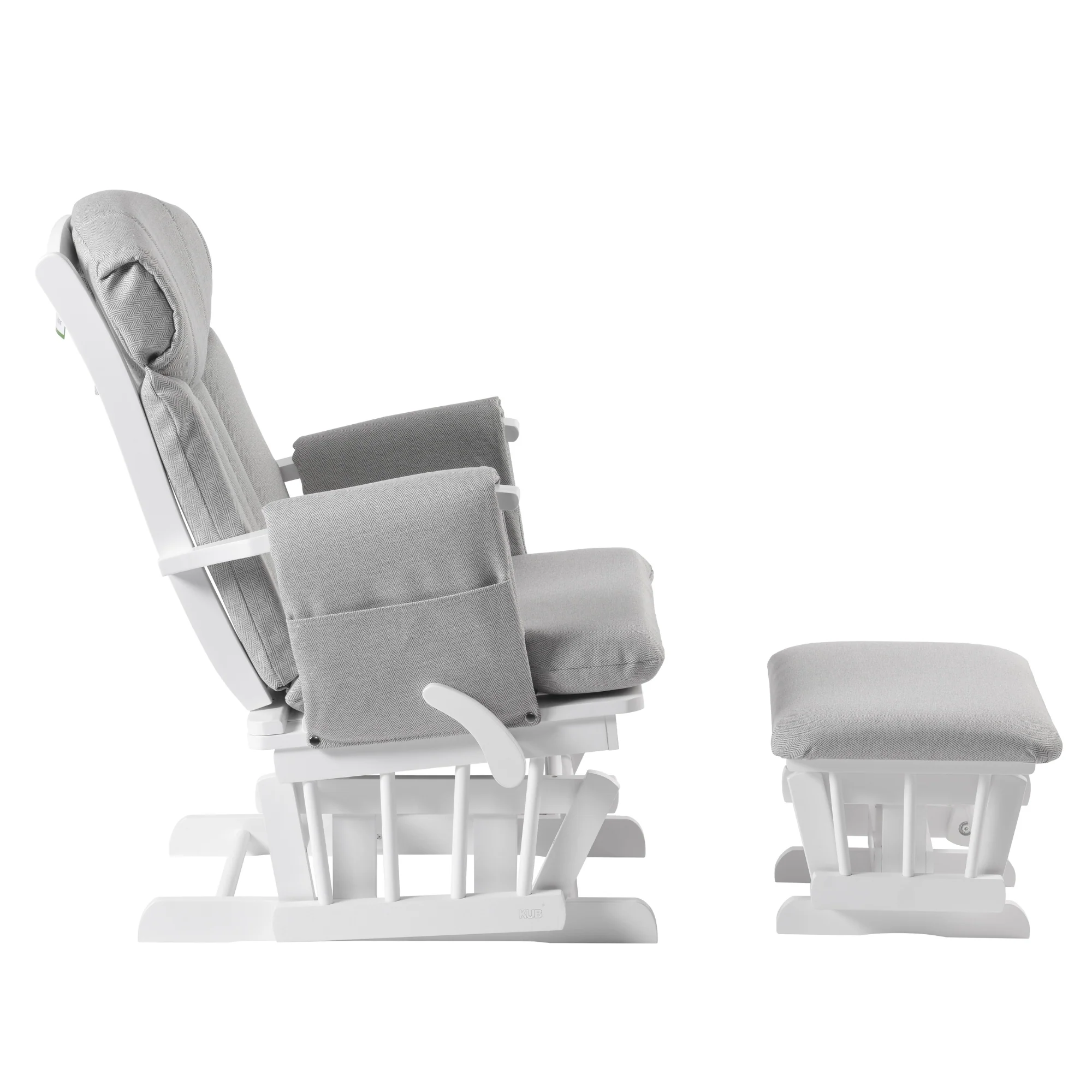Chatsworth Nursing Chair and Footstool - Image 24