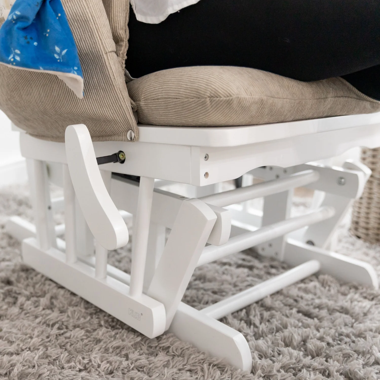 Chatsworth Nursing Chair and Footstool - Image 7