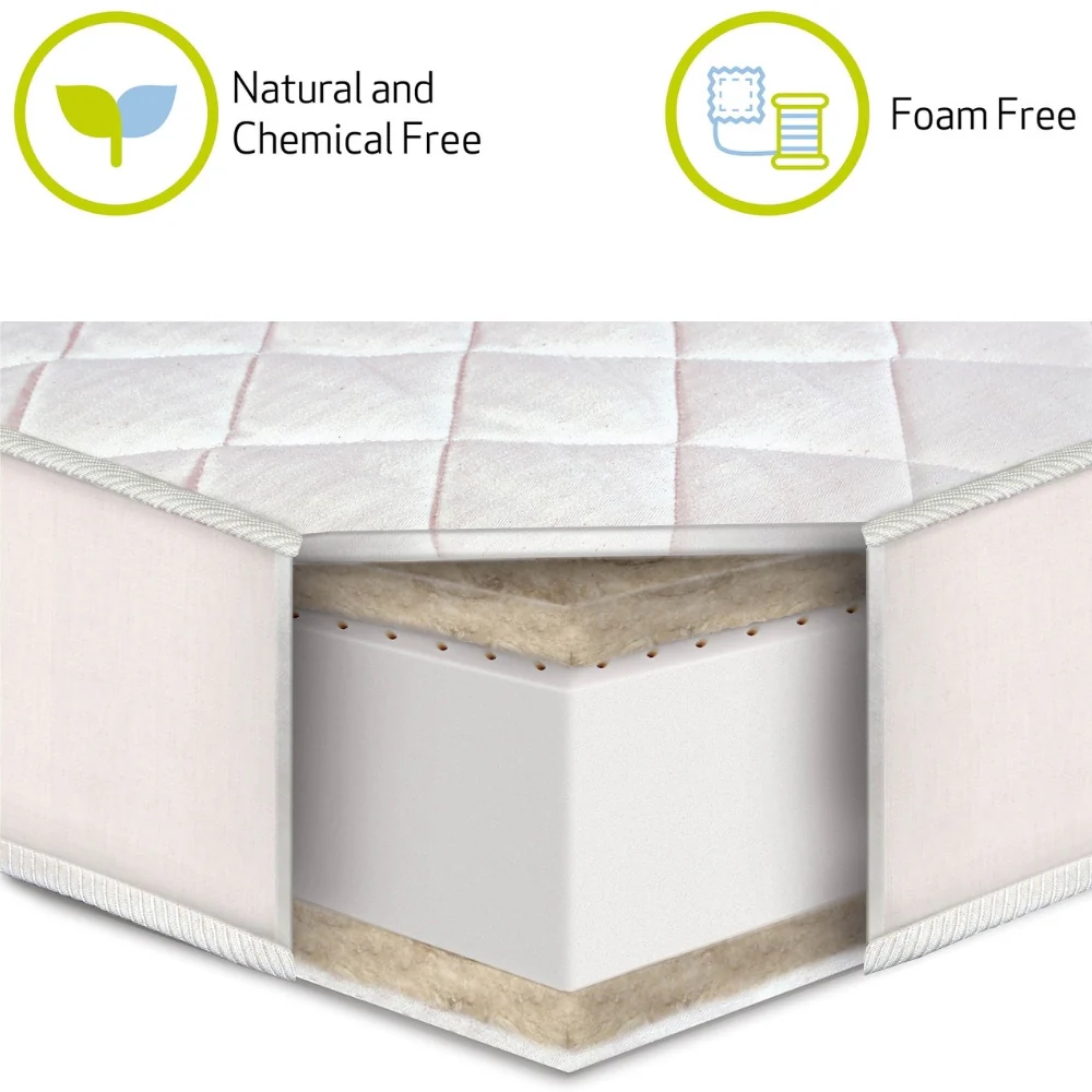 Natural Coir Cot Mattress 120 x 60cm - Image 7