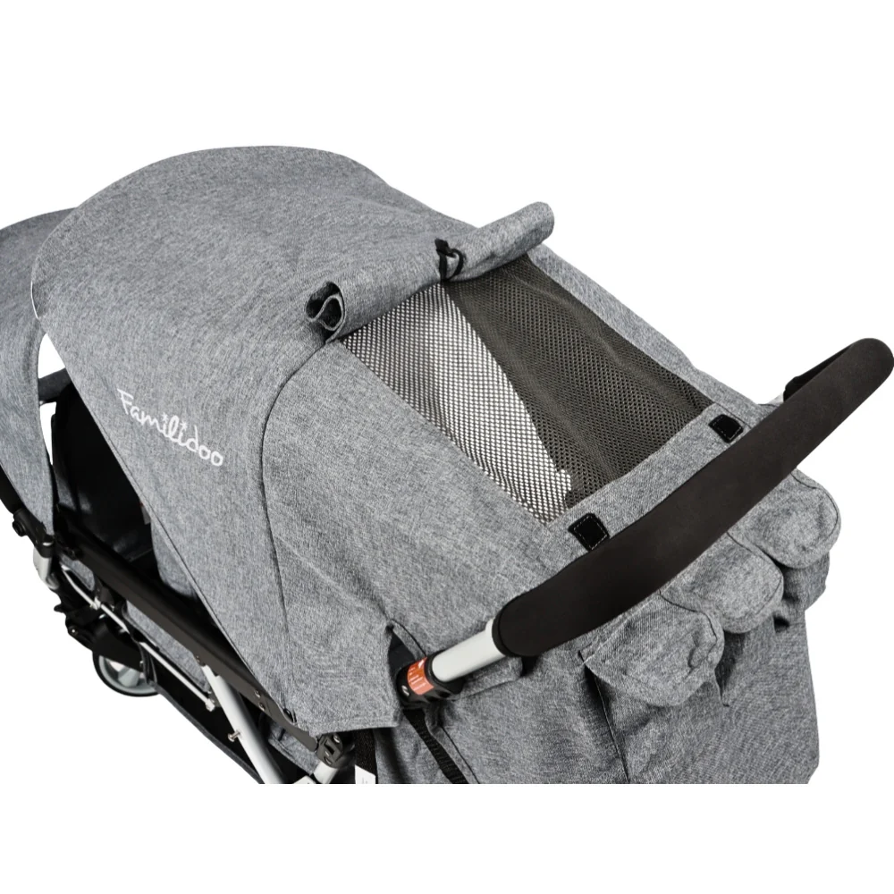 Familidoo 3 Seater Lightweight Stroller -  Plus Free Rain Cover - Image 3