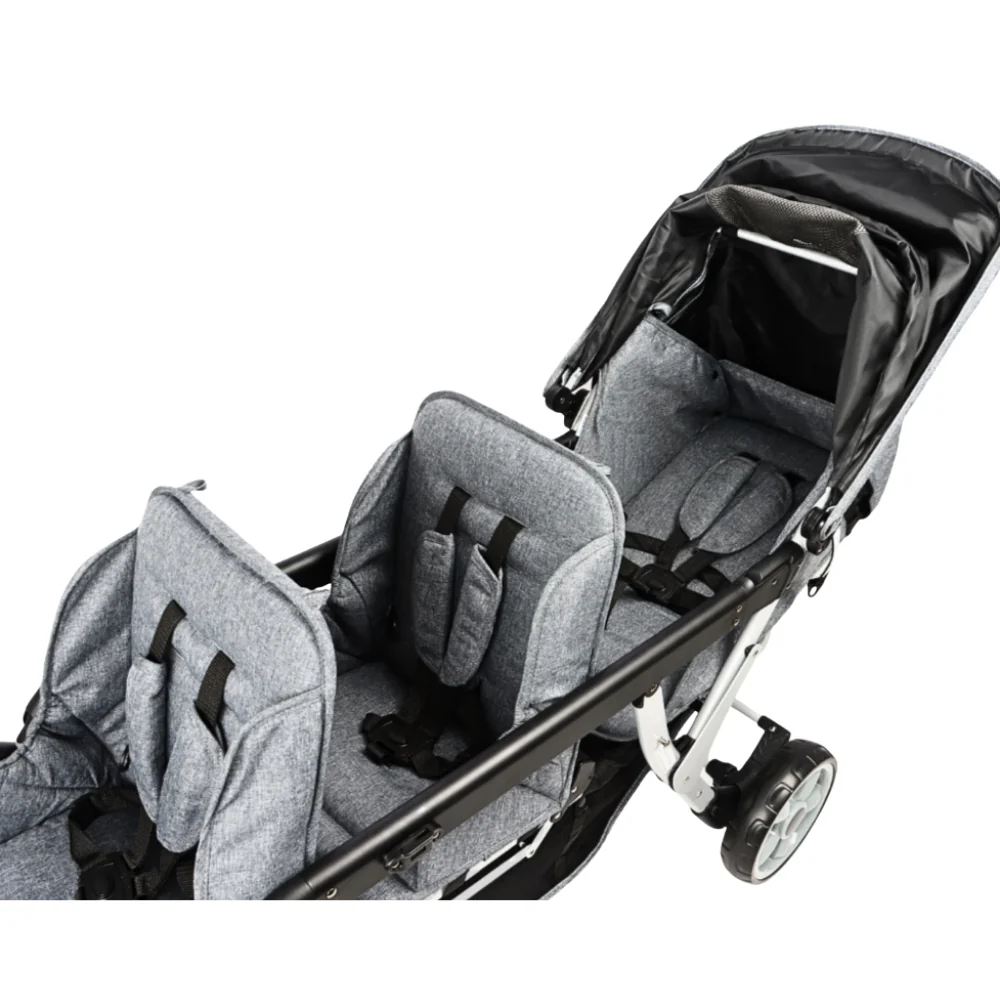 Familidoo 3 Seater Lightweight Stroller -  Plus Free Rain Cover - Image 8