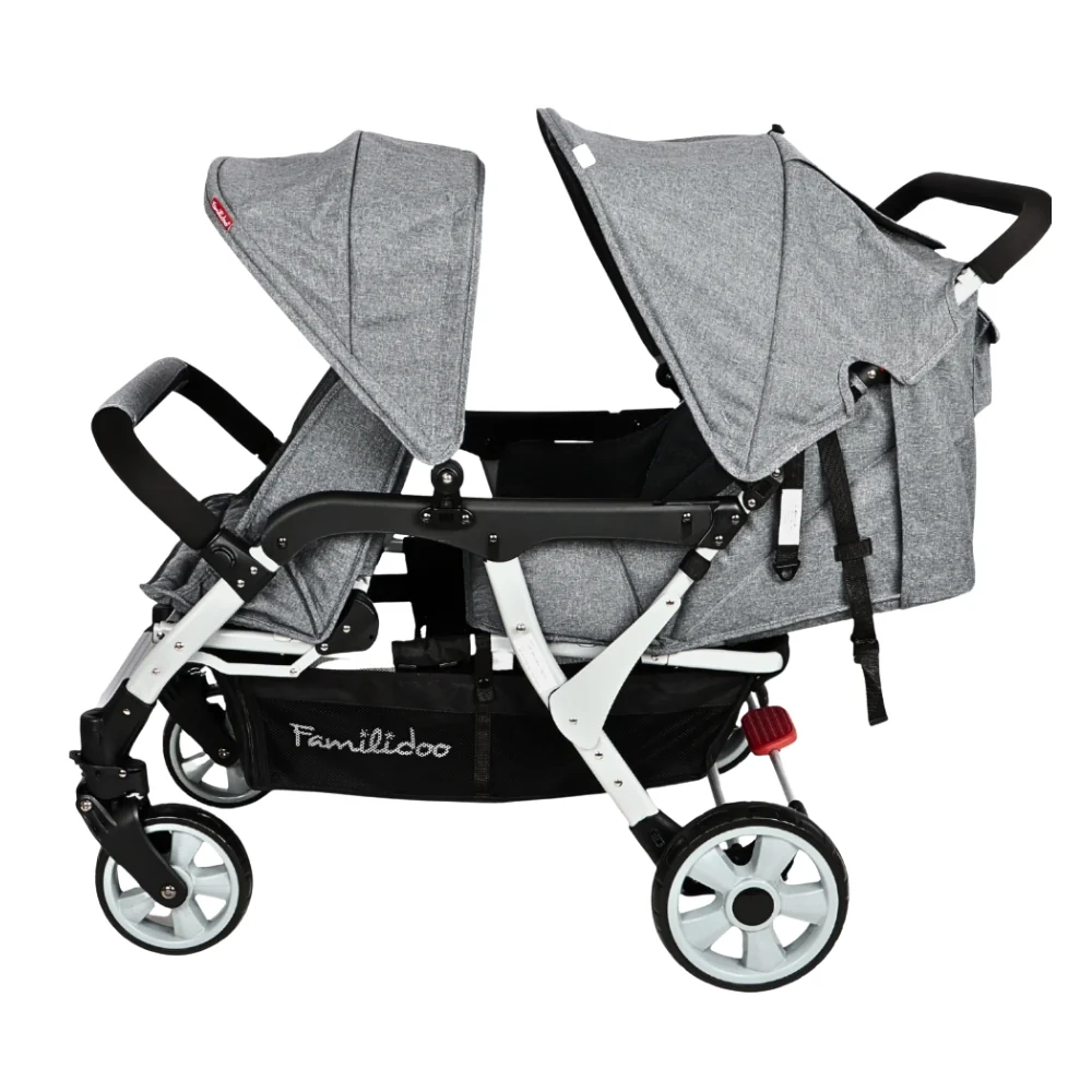 Familidoo 4 Seater Stroller -  Plus Free Rain Cover - Image 4
