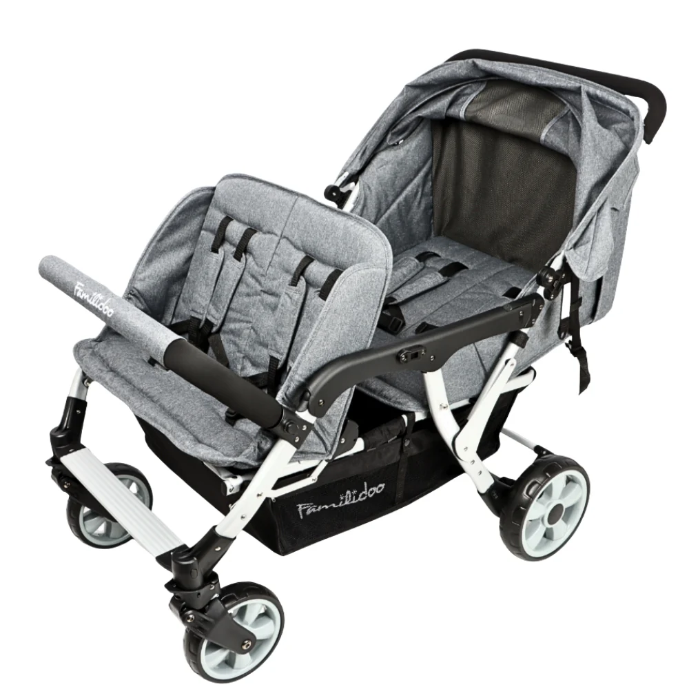 Familidoo 4 Seater Stroller -  Plus Free Rain Cover - Image 5