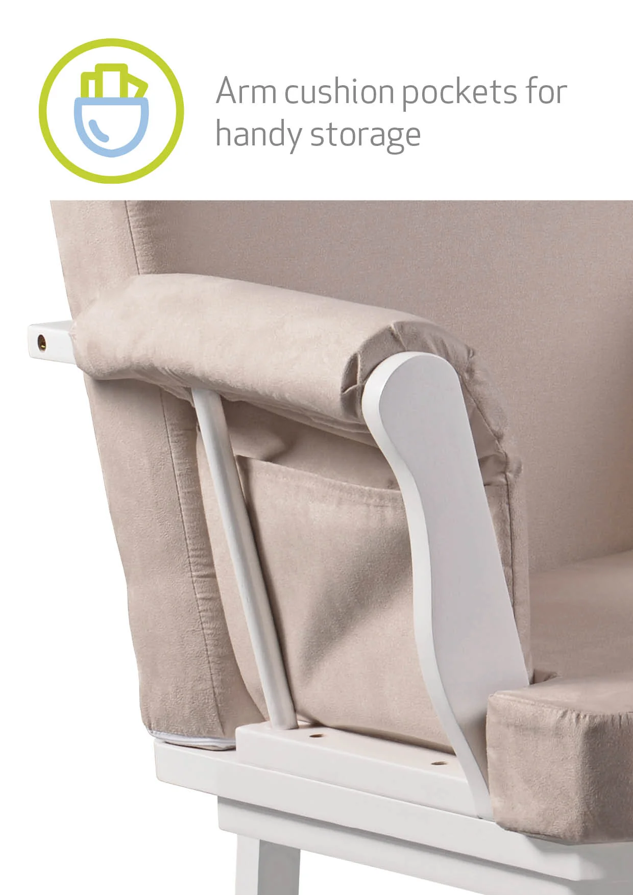 Haldon Nursing Rocking Chair - Image 14