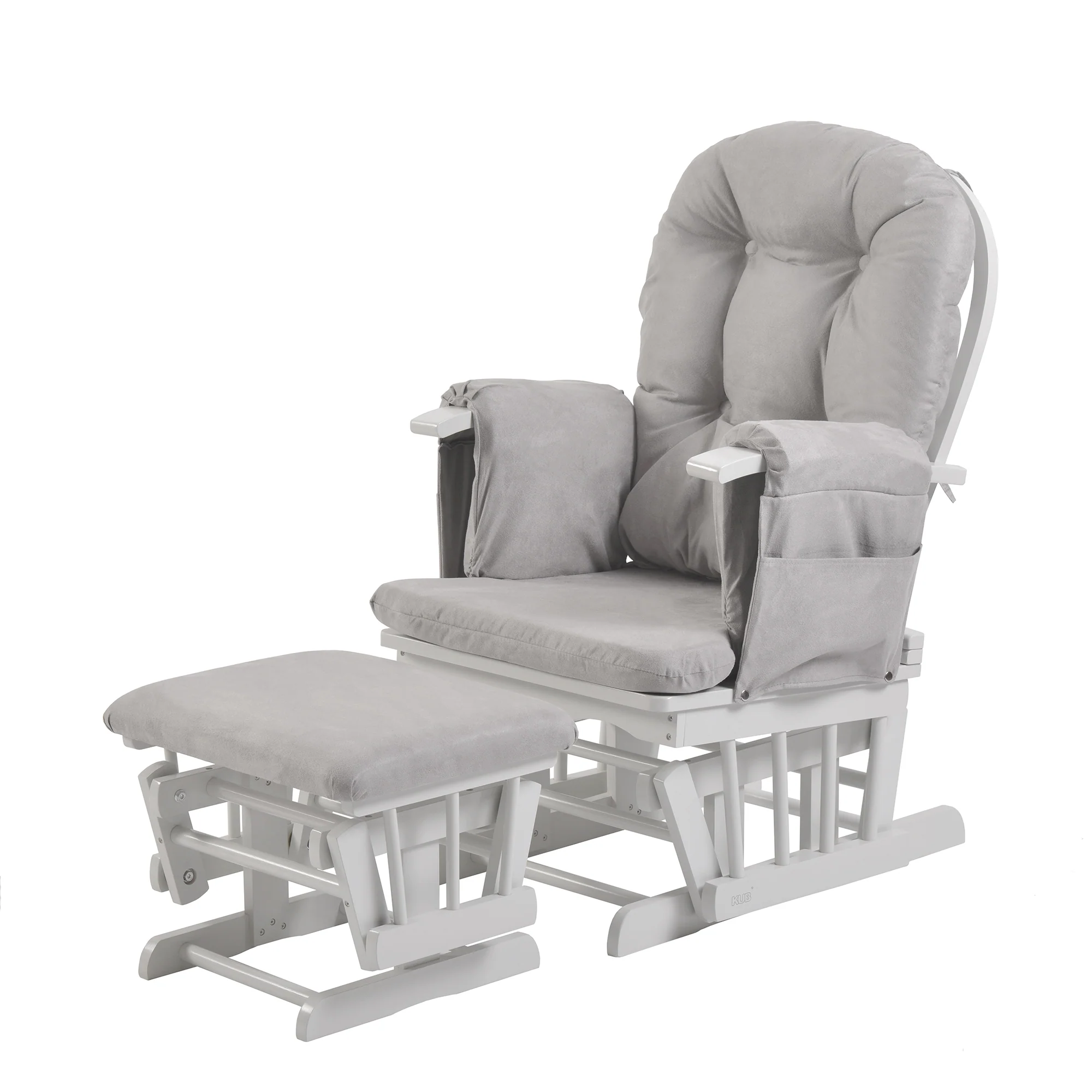Haywood Reclining Nursing Chair and Footstool - Image 12