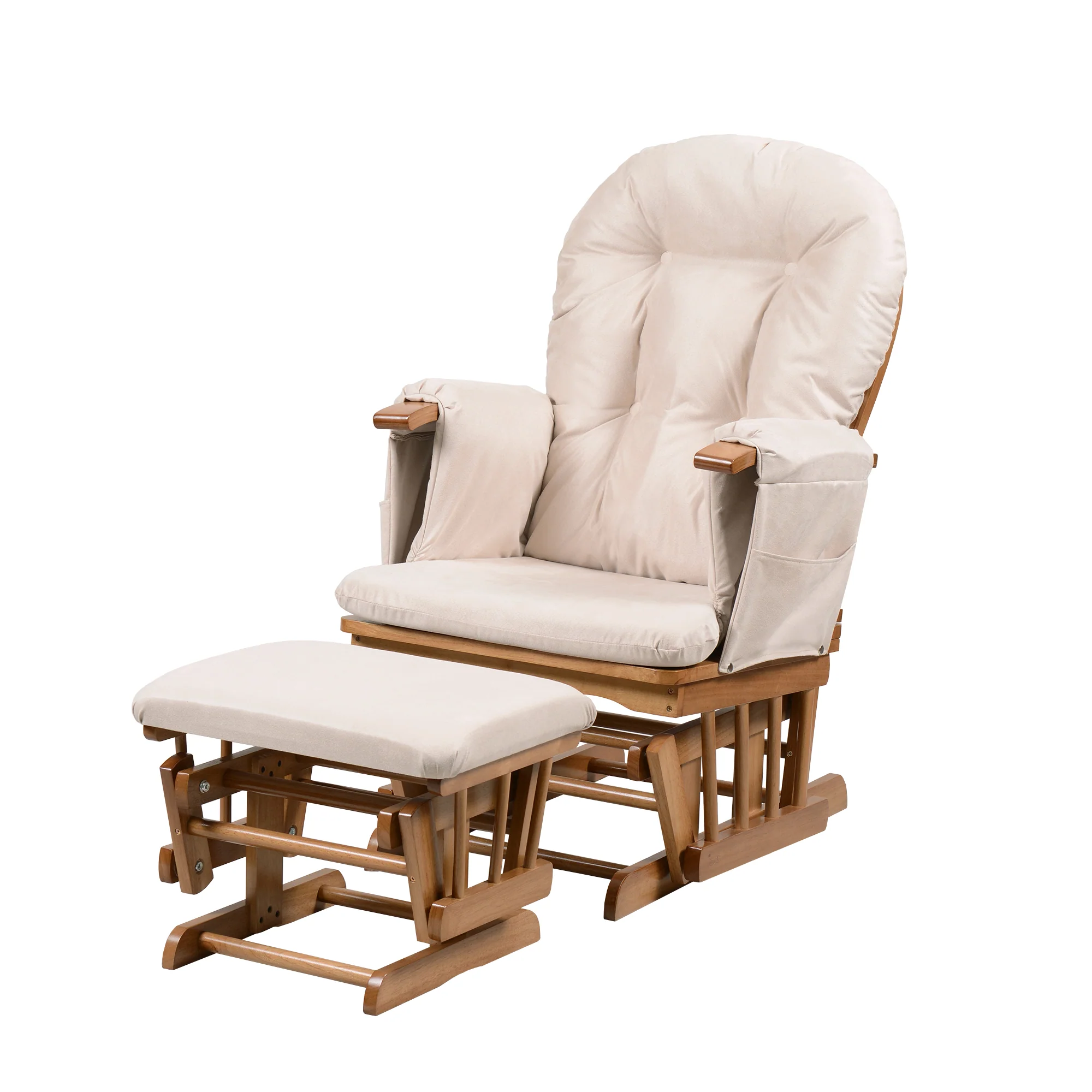 Haywood Reclining Nursing Chair and Footstool - Image 16