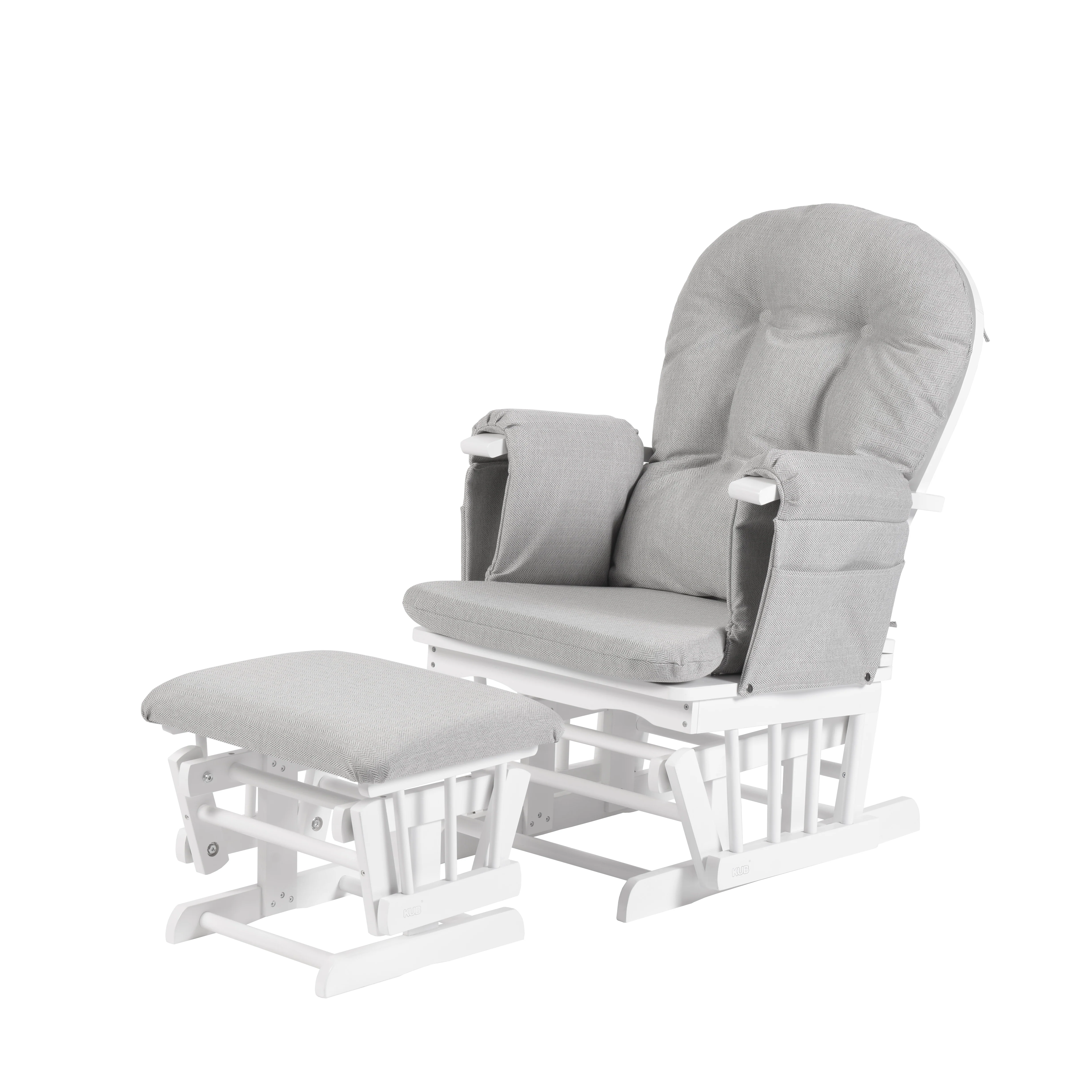 Haywood Reclining Nursing Chair and Footstool - Image 19