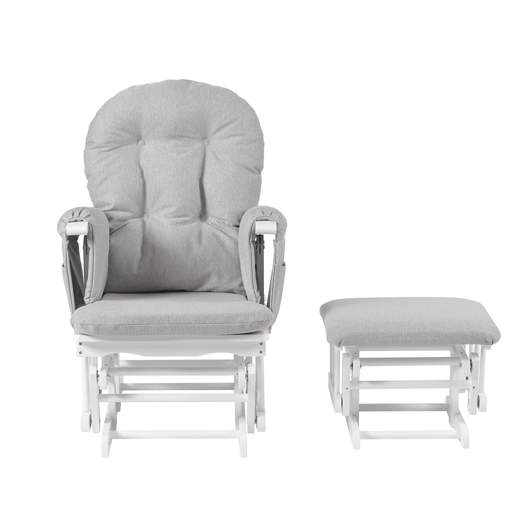 Haywood Reclining Nursing Chair and Footstool - Image 22