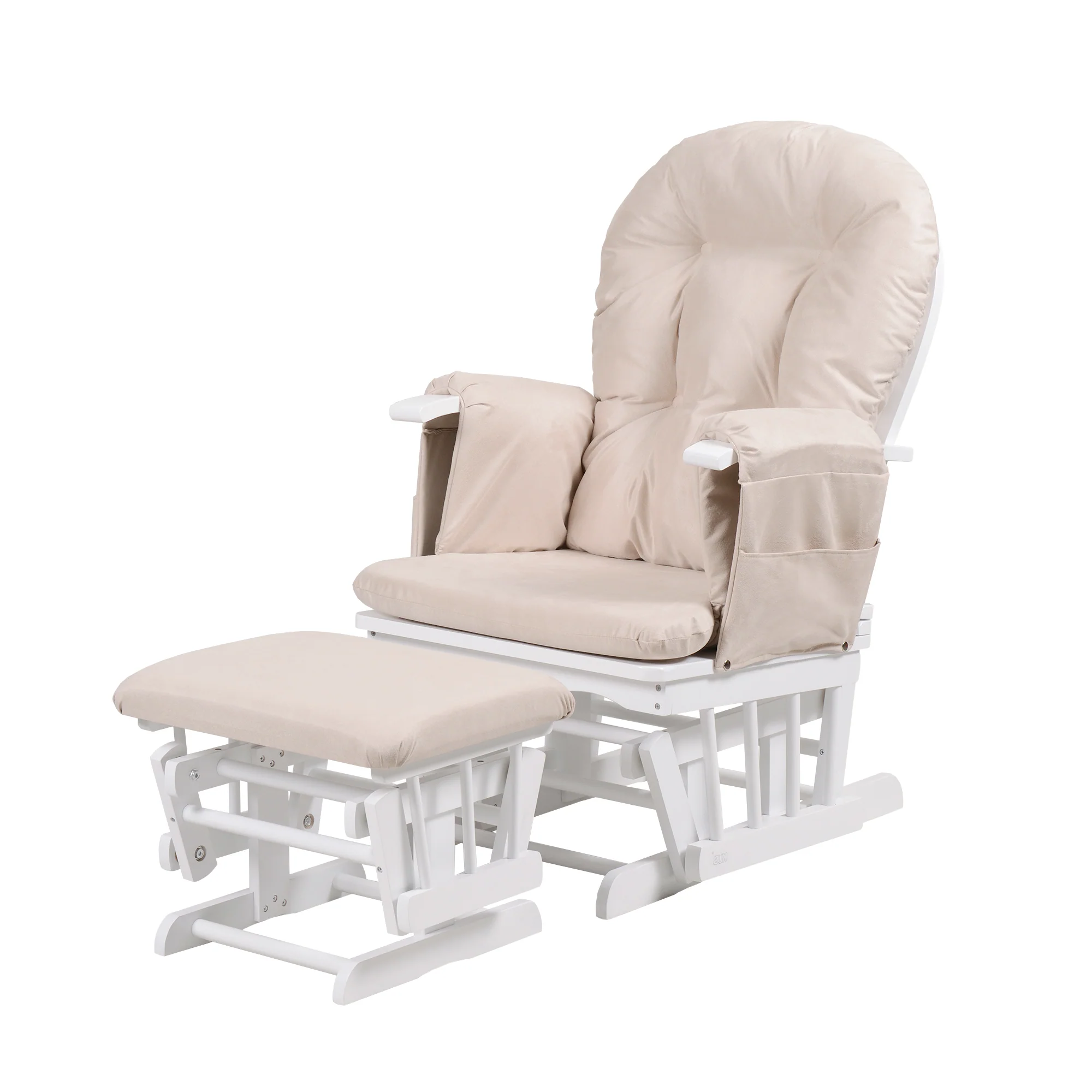 Haywood Reclining Nursing Chair and Footstool - Image 6