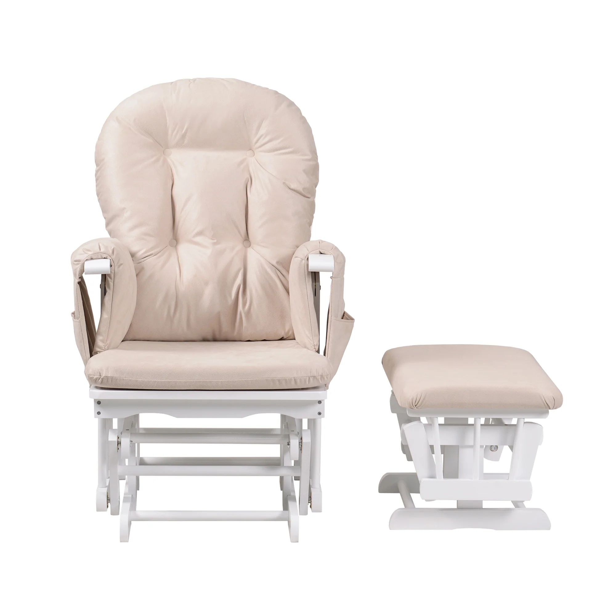 Haywood Reclining Nursing Chair and Footstool - Image 7