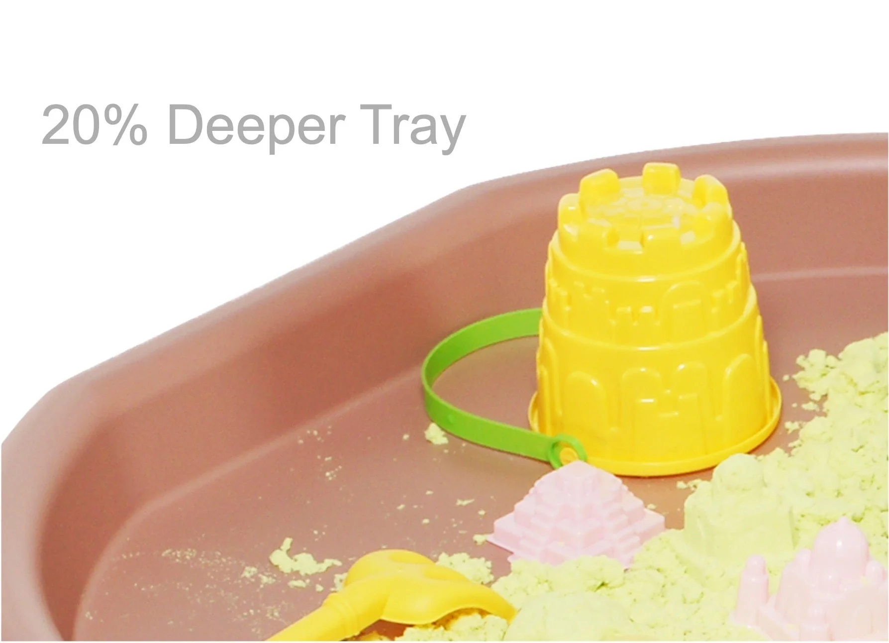 Hexacle Tuff Tray (90cm) and stand - Coral Pink - Image 4