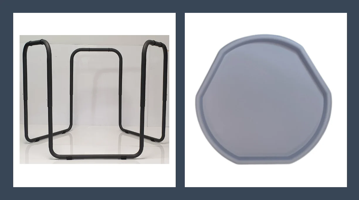 Hexacle Tuff Tray (90cm) and stand - Ice Blue - Image 8