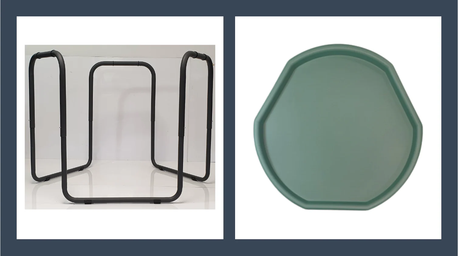 Hexacle Tuff Tray (90cm) and stand - Jungle Green - Image 8