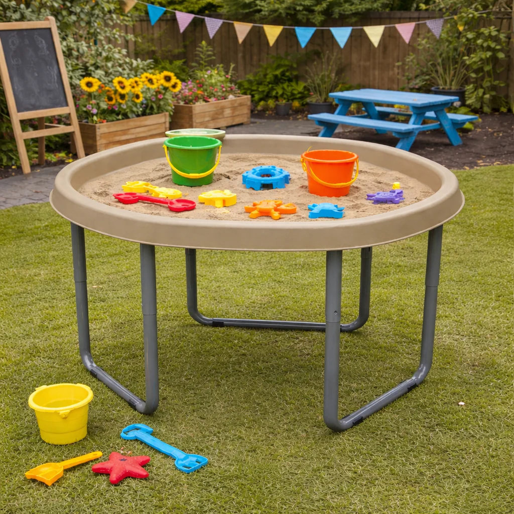 Hexacle Tuff Tray (90cm) and stand - Sand Taupe - Image 8