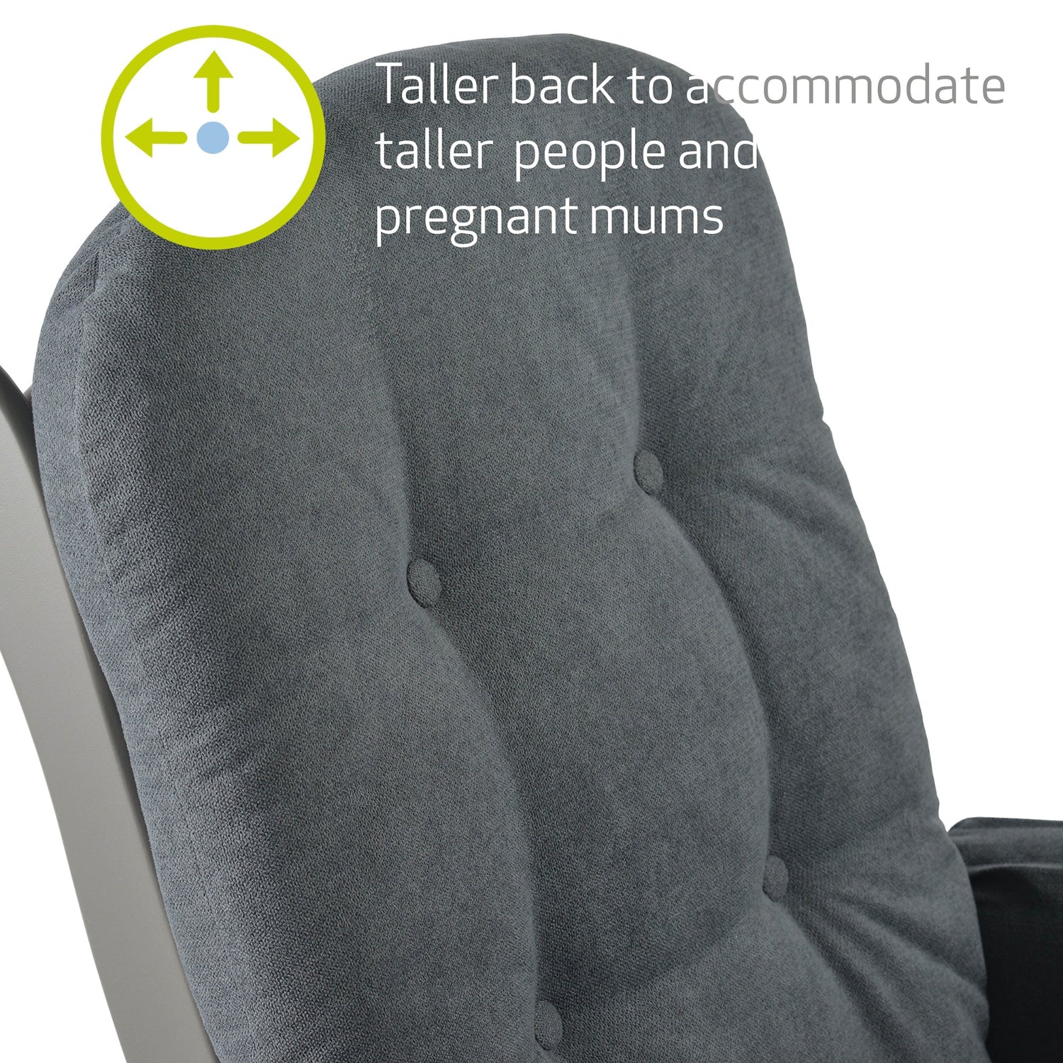 Kielder Nursing Chair and Footstool - Image 11