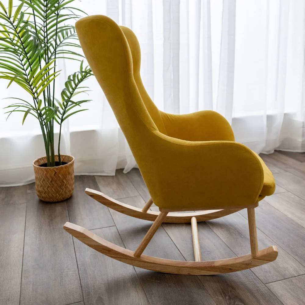 Paxton Nursing Rocking Chair with Cushions - Image 4