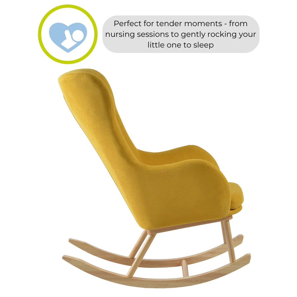 Paxton Nursing Rocking Chair with Cushions - Image 9