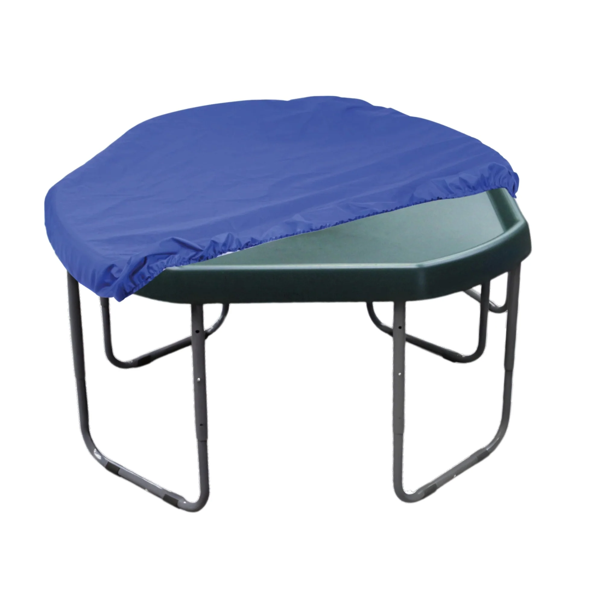 Tuff Tray (100cm), Stand and Waterproof Cover - Green Tray, Grey Stand, Blue Cover