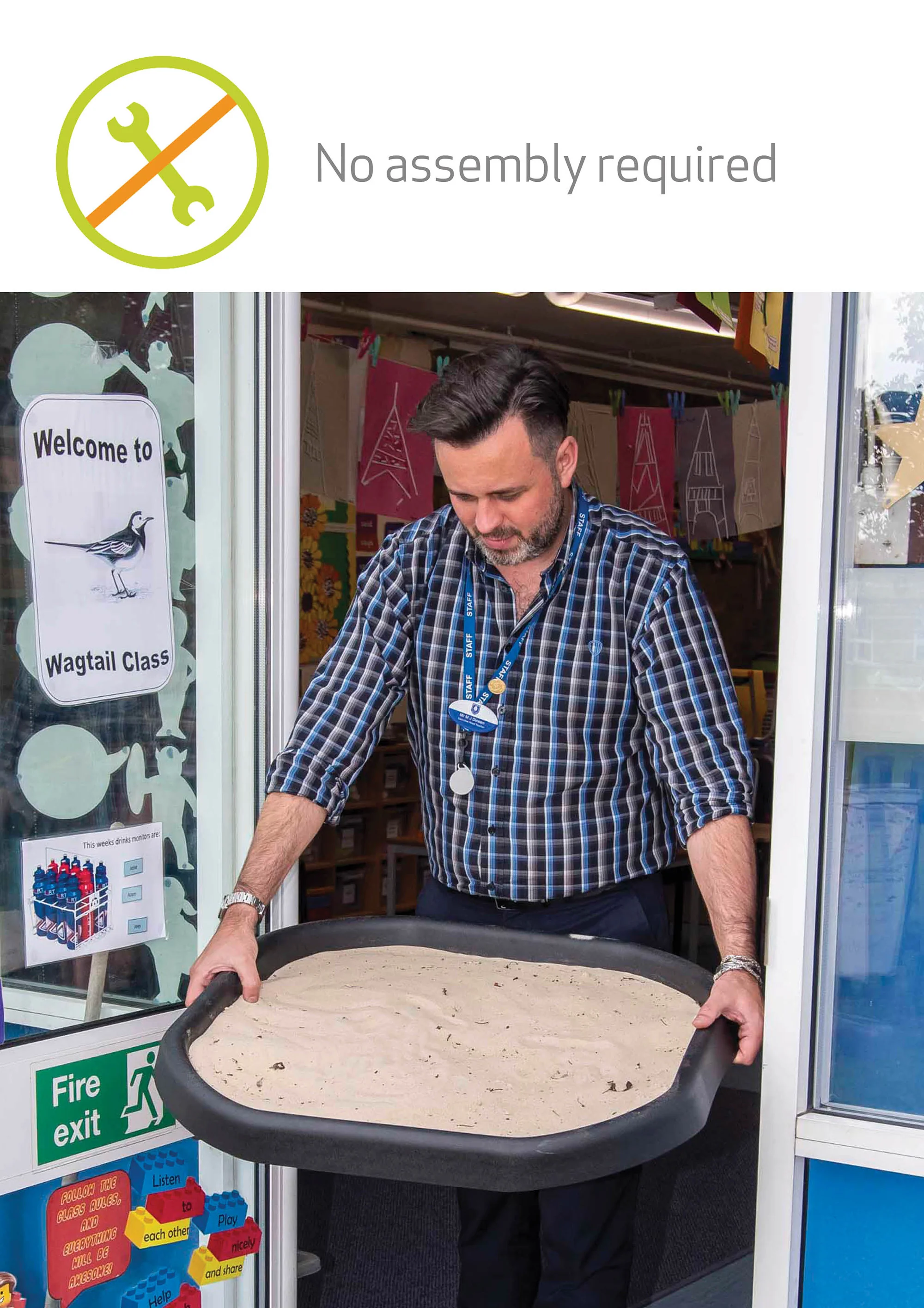 Original 70cm Tuff Tray Only - 3 Colour Options - Image 6