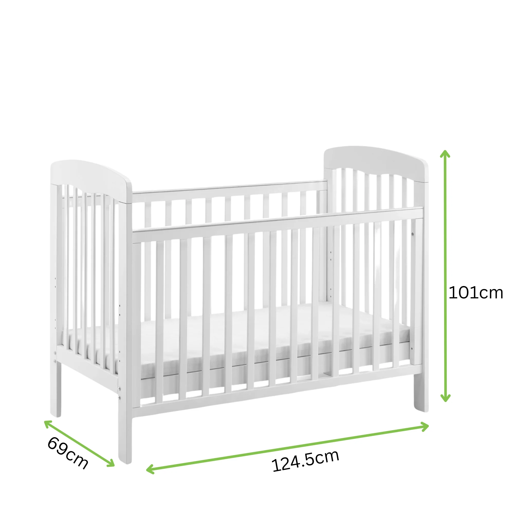 Valencia Cot - White - Image 5