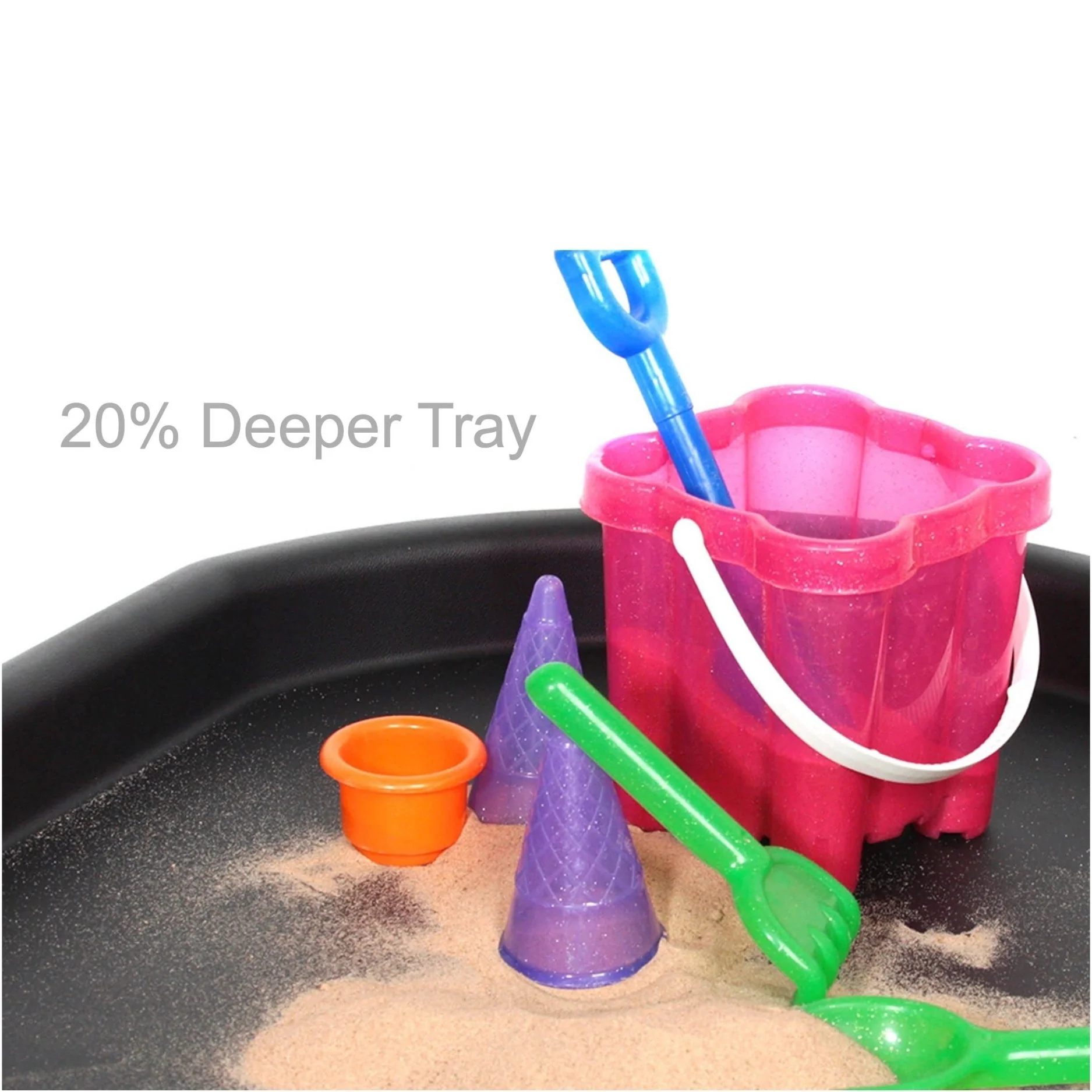 Hexacle 90cm Tuff Tray, Stand & Cover - BUNDLE PACK - 6 Colour Options - Image 4